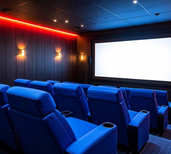 Mini Theatre with recliner seating